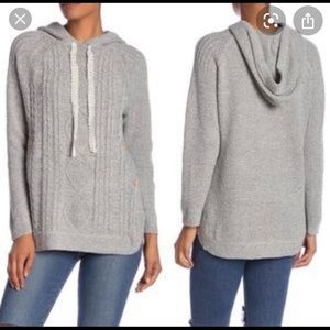 Grey hooded Sweater